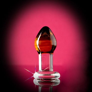 Sexus анальный массажер, 8,5 см, прозрачный