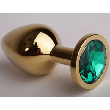 4sexdream Анальная ювелирка M, золотой/зеленый