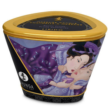 Shunga Massage Candle Exotic Fruits, 170мл