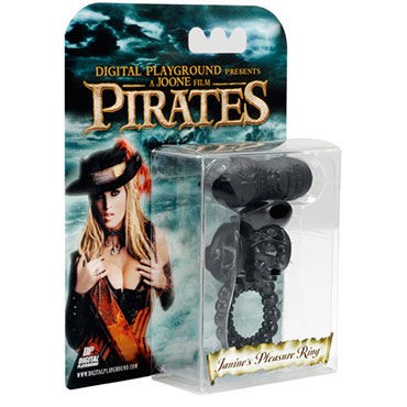 Digital Playground Janines Black Plesure Ring кольцо