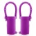 Shots Toys Vibrating Nipple Belts, фиолетовый