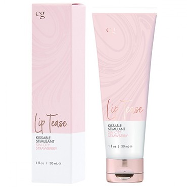 CG Lip Tease Kissable Clitoral Stimulant Sin City Strawberry, 30 мл
