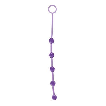 Toyz4lovers Jammy Jelly Anal 5 Beads, фиолетовая
