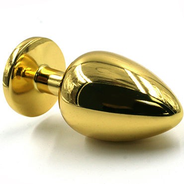 Kanikule Большая анальная пробка, золотая