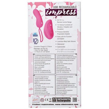 California Exotic Impress Remote Teaser, розовый