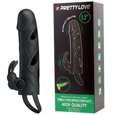 Baile Pretty Love Vibration Upon Contact 5,5, черная