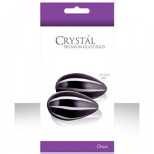NS Novelties Crystal Kegel Eggs, черный