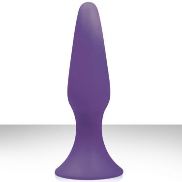 NS Novelties Sliders Silicone Anal Plugs, фиолетовый