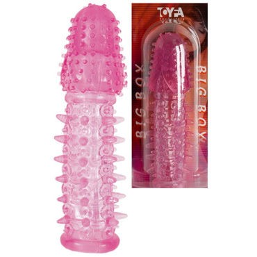 Toyfa насадка, розовая