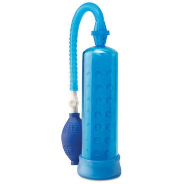Pipedream Silicone Power Pump, голубой