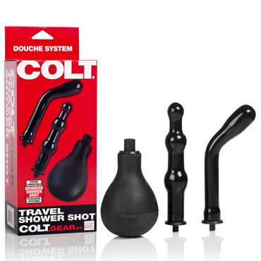 California Exotic Colt Travel Shower Shot