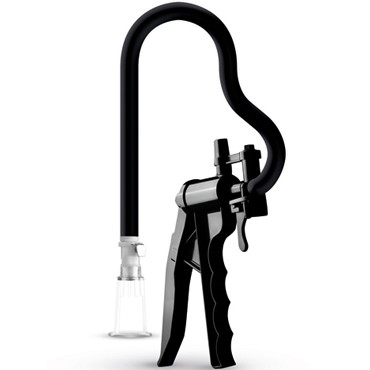 Saiz Clitoris Pump Premium, прозрачный/черный