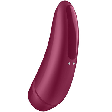 Satisfyer Curvy 1+, красно-розовый
