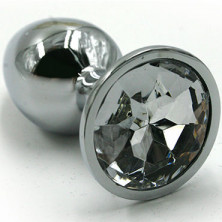 Kanikule Средняя анальная пробка, серебристая