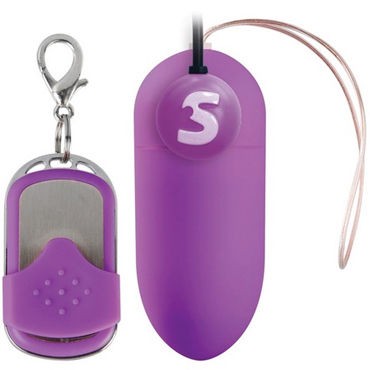 Shots Toys Rechargeable Vibrating Egg, фиолетовый