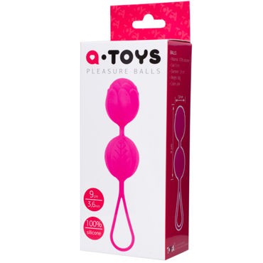 Toyfa A-toys Pleasure Balls, розовые