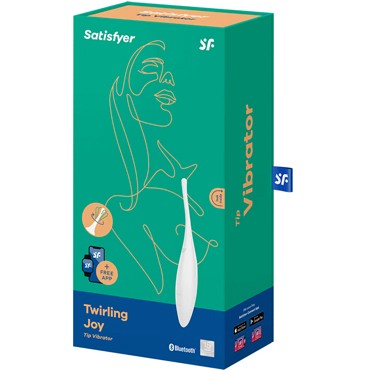 Satisfyer Twirling Joy, белый