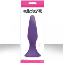 NS Novelties Sliders Silicone Anal Plugs, фиолетовый