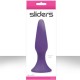 NS Novelties Sliders Silicone Anal Plugs, фиолетовый