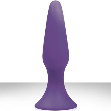 NS Novelties Sliders Silicone Anal Plugs, фиолетовый