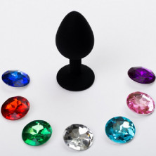 4sexdream Анальная пробка малая, черная