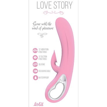 Lola Toys Gone With The Wind Of Pleasure, розовый