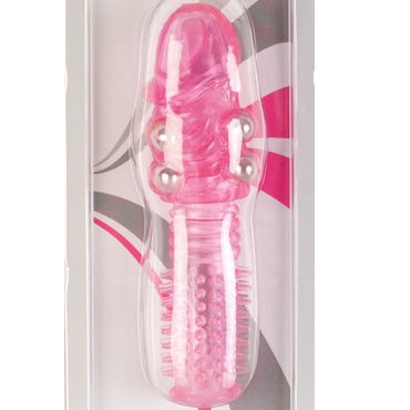 Toyfa насадка, розовая