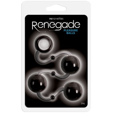 NS Novelties Renegade Pleasure Balls, черные