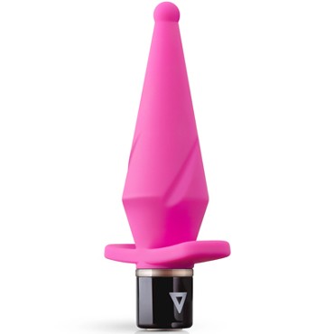 Lil'Vibe Lil'Plug Vibrator, розовая