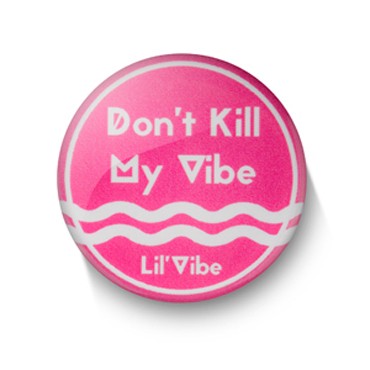 Lil'Vibe Lil'Plug Vibrator, розовая