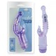 Howells Aphrodisia Crystal Stimulator Naughty Dolphin, фиолетовый