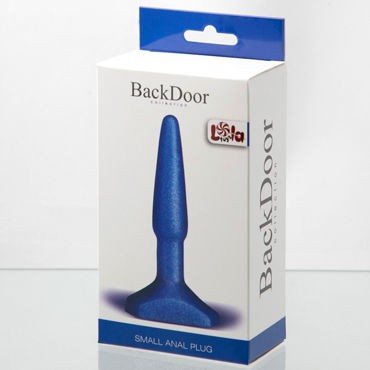 Lola Toys Back Door Small Anal Plug, синяя