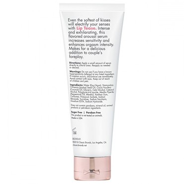 CG Lip Tease Kissable Clitoral Stimulant Electric Mint, 30 мл