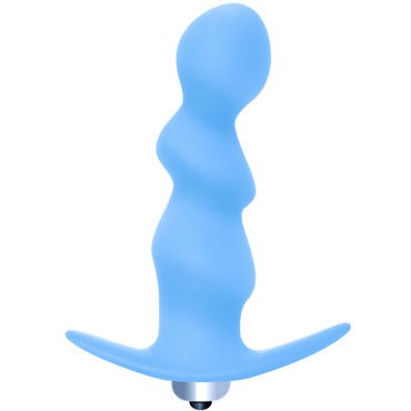 Lola Toys Spiral Anal Plug, синяя