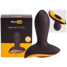 Pornhub Turbo Butt Plug, черная