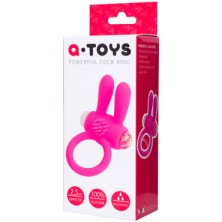 Toyfa A-toys Powerful Cock Ring, розовые
