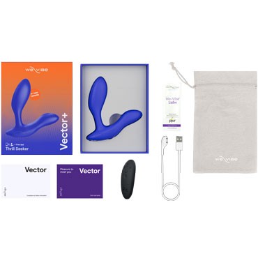 We-Vibe Vector+, синий