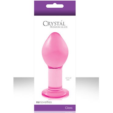 NS Novelties Crystal Plug, розовый
