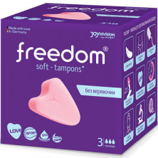 JoyDivision Freedom Soft-Tampons Normal, 3 шт