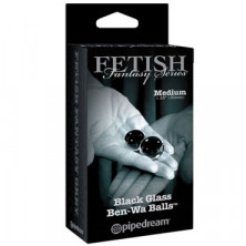 Pipedream Medium Black Glass Ben-Wa Balls