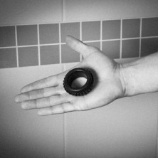 Keep Burning Grinder Ring, черное