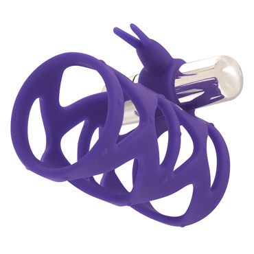 Toy Joy Tickler Bunny Sleeve Set, фиолетовый