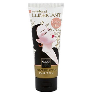 Shiatsu Waterbased Lubricant Lychee, 75 мл