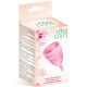 Yoba Menstrual Cup S, розовая