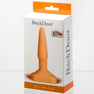 Lola Toys Back Door Small Anal Plug, телесная