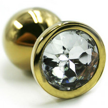 Kanikule Малая анальная пробка, золотая