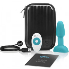 B-Vibe Rimming Petite, голубая