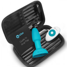 B-Vibe Rimming Petite, голубая