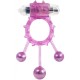 Linx Ball Banger Cock Ring, фиолетовое