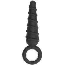 Shots Sono Dildo With Metal Ring №60, черный